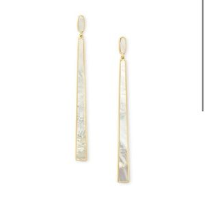 Kendra Scott Brooklyn Gold Statement Earrings